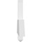 Ekena Millwork Eugene Architectural Grade PVC Gable Bracket, 84"W x 14"H x 2"D x 6"F, 4/12 Pitch GBP084X14X0206EUG00 - alternate 3